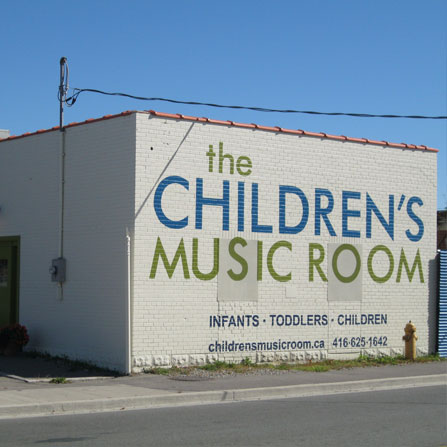 Children's Music Room in Toronto, ON - Distance Shot
